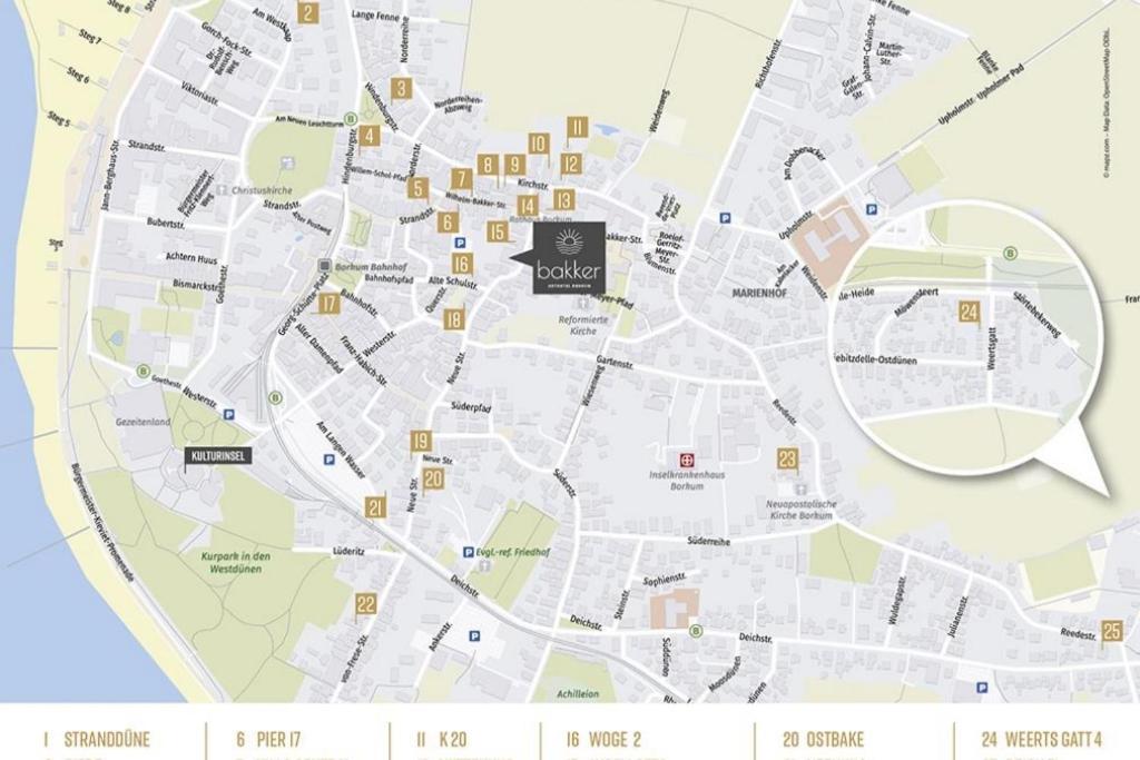 Wohnung K13 Боркум Екстер'єр фото